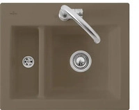 Villeroy & Boch 678001TR, Villeroy & Boch Subway 60 XM Einbausp&uuml;le 620x510mm Becken: