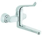 Einhand-Sicherheitsmisch-Waschtischbatterie Euroeco Special 32793, Wandmontage,