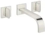 Dornbracht MEM Waschtisch-Wandbatterie ohne Ablaufgarnitur Platin 36712782