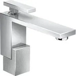 Hansgrohe AXOR Edge Einhebel-Waschtischmischer 130 mit Push-Open Ablaufgarnitur -