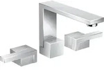 3-Loch Waschtischarmatur Axor Edge Diamantschliff chrom