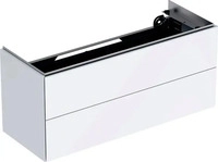 Geberit 500386011, Geberit ONE Unterschrank f&uuml;r Waschtisch, wei&szlig;, hochgl&auml;nzend