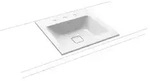 Kaldewei CONO Einbauwaschtisch, alpinwei&szlig;, 500x500 mm, Randh&ouml;he 14 mm, 3er
