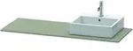 Duravit Konsole &bdquo;XSquare&ldquo; in Steingrau Seidenmatt
