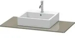 Duravit Konsole &bdquo;XSquare&ldquo; in Flannel Grey Hochglanz