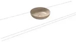 Kaldewei MIENA Waschtisch-Schale, rund, 380 mm Durchmesser, bahamabeige, Perl-Effekt,