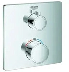 Thermostat-Brausebatterie Grohtherm 24079, mit integrierter 2-Wege-Umstellung,