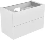 edition 11 waschtischunterbau mit 2 ausz&uuml;gen 1050 x 700 x 535 mm wei&szlig;/wei&szlig;...