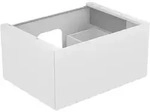 edition 11 waschtischunterbau mit auszug u. beleuchtung 700 x 350 x 535 mm wei&szlig;