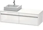 Duravit Waschtischunterschrank wandh&auml;ngend &bdquo;Ketho&ldquo; 140 &times; 42,6 &times; 55 cm...