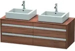 Duravit Waschtischunterschrank wandh&auml;ngend &bdquo;Ketho&ldquo; 140 &times; 49,6 &times; 55 cm...