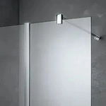 Kermi Duschdesign Walk-In-Duschkabine &bdquo;WALK-IN XB&ldquo; Glas Klar, Profile Silber