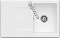 Villeroy & Boch 333401R1, Villeroy & Boch Siluet 45 Einbausp&uuml;le, 800 x 510 mm, Wei&szlig;