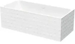 Bette Badewanne &bdquo;BetteLoft Ornament&ldquo; freistehend rechteck 181 &times; 81 cm in...