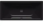 Kaldewei CONODUO Badewanne, schwarz, 1800x800 mm, Perl-Effekt, Antislip
