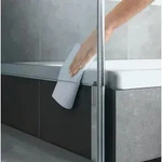 Kermi verk&uuml;rzte Seitenwand neben Badewanne f&uuml;r Ecke &bdquo;PASA XP&ldquo; Glas SR...