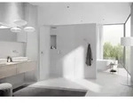 Kermi Duschdesign Walk-In-Duschkabine &bdquo;WALK-IN XC&ldquo; Glas Klar, Profile Silber