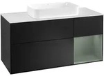 Villeroy & Boch Finion Waschbeckenunterschrank G30, 1200x603x501mm, Black Matt