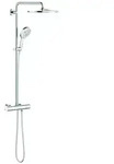 Duschsystem Rainshower SmartActive 310 26647, mit Thermostatbatterie, Wandmontage,