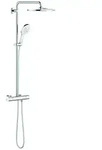 Duschsystem Rainshower SmartActive 310 26647, mit Thermostatbatterie, Wandmontage,