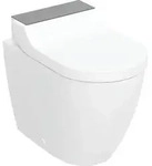 Geberit Stand-Dusch-WC Komplettanlage AquaClean &bdquo;Tuma&ldquo; Comfort in Glas schwarz,