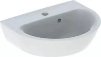Geberit 500375018, Geberit Wandwaschtisch "Renova", mit &Uuml;berlauf, Hahnlochposition