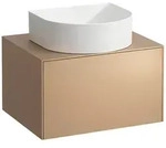 Laufen Waschtischunterbau &bdquo;SONAR&ldquo; 577 &times; 341 &times; 457 mm Kupfer, ohne