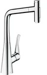 Hansgrohe Metris Select M71 K&uuml;chenmischer 320, Ausziehbrause 2-Jet Chrom,