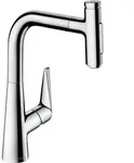 Sp&uuml;ltischmischer 220 Talis Select M51 Ausziehbrause 2jet chrom