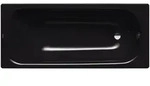 Kaldewei SANIFORM PLUS Badewanne, schwarz, 1500x700 mm, 400 mm Tiefe