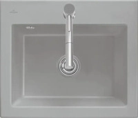 Villeroy & Boch 330901AM, Villeroy & Boch Subway 60 S Einbausp&uuml;le 600x510mm Almond