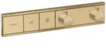 Hansgrohe RainSelect Thermostat Unterputz f&uuml;r 2 Verbraucher Brushed Bronze