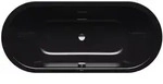 Kaldewei CLASSIC DUO OVAL Badewanne, schwarz, Perl-Effekt, Vollantislip,...