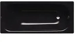 Kaldewei SANIFORM PLUS Badewanne, schwarz, Perl-Effekt, Vollantislip, 1700x700...