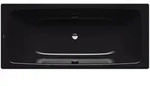 Kaldewei CAYONO DUO Badewanne, schwarz Perl-Effekt, 1800x800 mm, 400 mm Tiefe