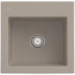 Villeroy & Boch Subway 50 S Einbausp&uuml;le 525x510mm Almond CeramicPlus