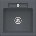 Villeroy & Boch 334501i4, Villeroy & Boch Einbausp&uuml;le Siluet 50 S, Graphite