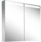 Schneider Spiegelschrank &bdquo;ARANGA TW&ldquo; 795 &times; 700 &times; 120 mm in silbereloxiert