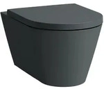 Laufen Wand-Tiefsp&uuml;l-WC &bdquo;Kartell&ldquo; 370 &times; 355 &times; 545 mm in Graphit (matt),...