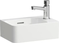 Laufen H8152804001061, Waschbecken "VAL", Hahnlochposition rechts in Wei&szlig;