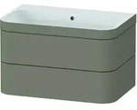 Duravit Waschtischunterschrank c-bonded Set wandh&auml;ngend &bdquo;Happy D.2 Plus&ldquo;...
