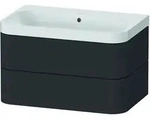 Duravit Waschtischunterschrank c-shaped Set wandh&auml;ngend &bdquo;Happy D.2 Plus&ldquo;...