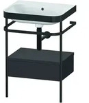 Duravit Waschtischunterschrank mit Metallkonsole &bdquo;Happy D.2 Plus&ldquo; 57,5 &times;...