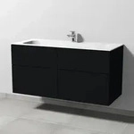 Keramik-Waschtisch-Set mit Waschtischunterschrank &bdquo;3way&ldquo; 119 &times; 49,7 &times;...