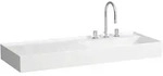 Waschtisch Kartell &bull; 460x1200x150 1 Hahnloch ohne &Uuml;berlauf versteckter Ablauf