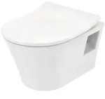 Toto Wand-Tiefsp&uuml;l-WC wandh&auml;ngend, randlos &bdquo;ES&ldquo; 394 &times; 530 &times; 338 mm in...