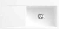 Villeroy & Boch 33611FRW, Villeroy & Boch fl&auml;chenb&uuml;ndige Sp&uuml;le Subway Style 60