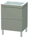 Duravit Set bodenstehend &bdquo;L-Cube&ldquo; 60 &times; 48 &times; 69,8 cm