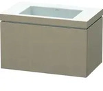 Duravit M&ouml;belset c-shaped Set wandh&auml;ngend wandh&auml;ngend &bdquo;L-Cube&ldquo; 80 &times; 50 &times; 48