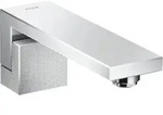 Hansgrohe AXOR Edge Wanneneinlauf Diamantschliff Chrom, Ausladung 190 mm,